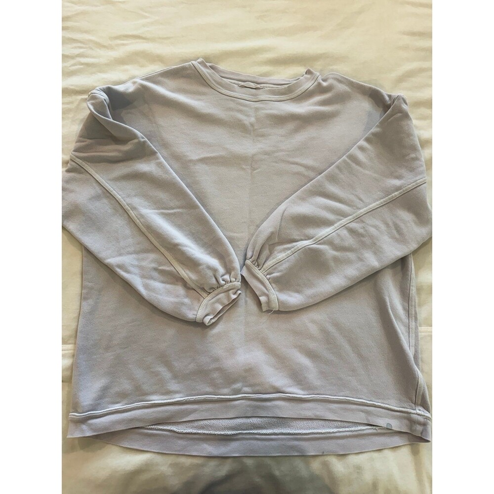 Aerie Light Purple Crewneck Sweatshirt XS